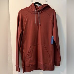 Myles Men's Everyday Pullover Hoodie in Crimson - M